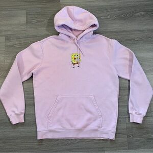 H&M Light Pink Graphic Hoodie